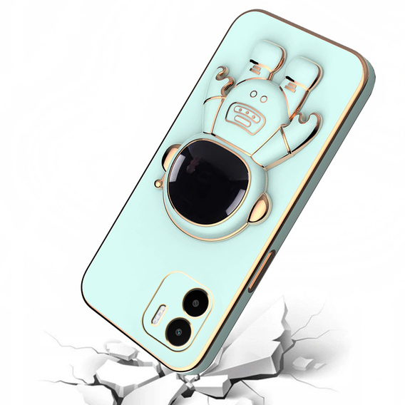 Obal na mobil pre Xiaomi Redmi A1 4G / A2 4G, Astronaut, zelený