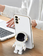 Obal na mobil pre Samsung Galaxy A56 5G, Astronaut, biele