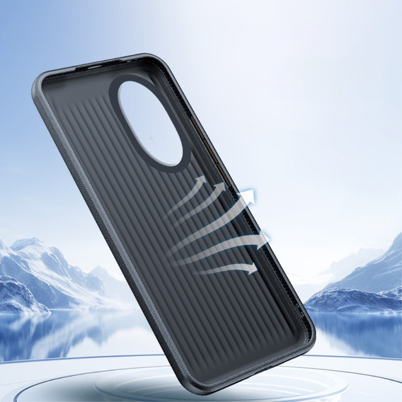 Kožené puzdro pre Honor 200 Pro 5G, leather hybrid, čierne