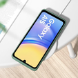 Puzdro pre Samsung Galaxy A15, Silicone Lite, tmavozelené + sklo 9H