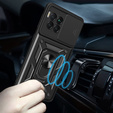 Obal na mobil pre T Phone 2 Pro 5G, CamShield Slide, čierne