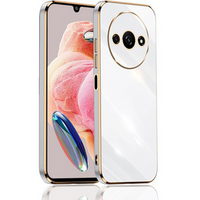 Puzdro pre Xiaomi Redmi A3, Glamour CamShield, biele