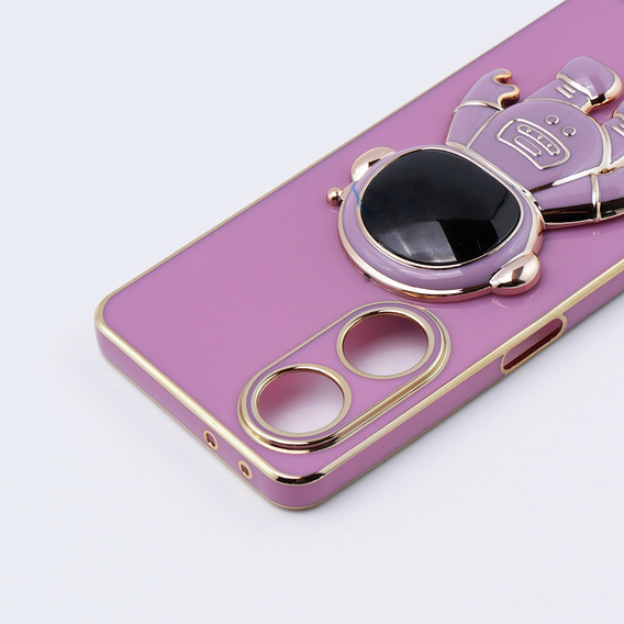 Obal na mobil pre Oppo A98 5G, Astronaut, fialové