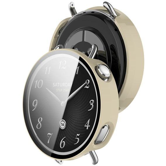 Puzdro 2 v 1 + tvrdené sklo pre hodinky Xiaomi Watch S4 41 mm