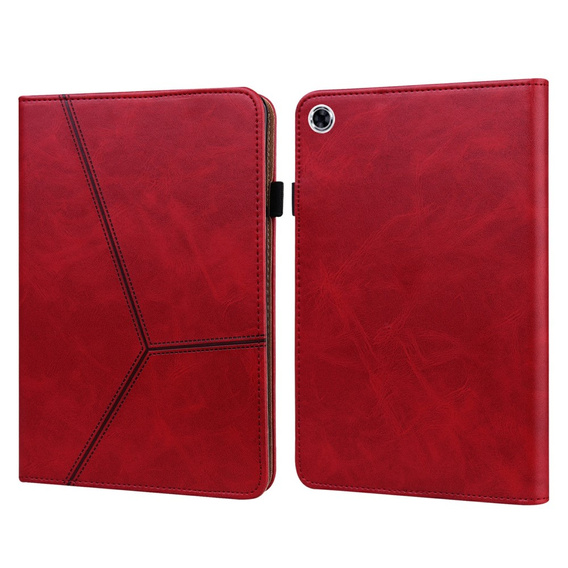 Puzdro pre Samsung Galaxy Tab A9+, Classic, s priestorom pre stylus, červené