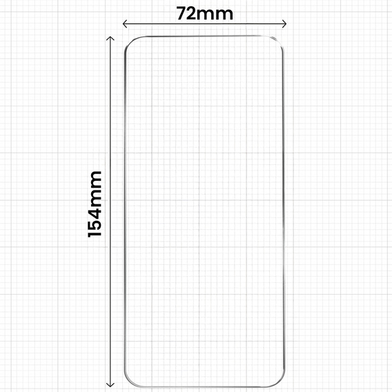 2x tvrdené sklo pre Samsung Galaxy S25 Edge, ERBORD Easy App Full Screen Protector