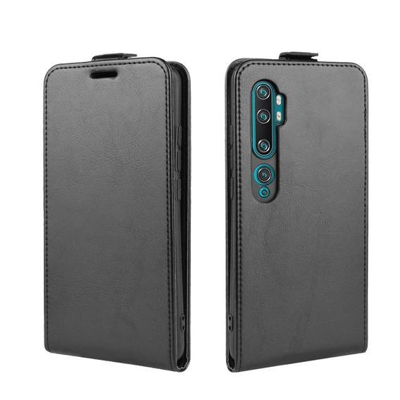 Klapkové puzdro pre Xiaomi Mi Note 10 / 10 Pro, Flip, čierne