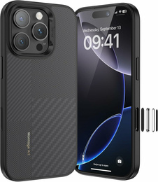 Puzdro Benks Montage Magnetic Armor Pro Kevlar (600D/1500D) pre iPhone 16 Pro