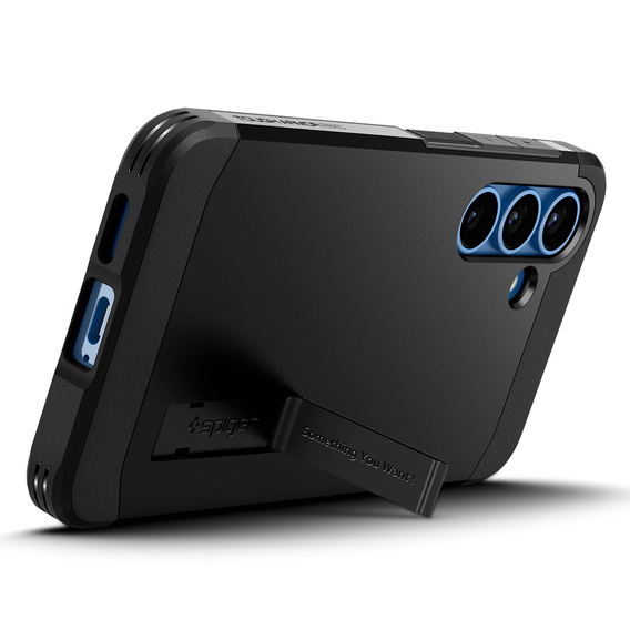 Puzdro Spigen Tough Armor Mag Black pre Samsung Galaxy S25