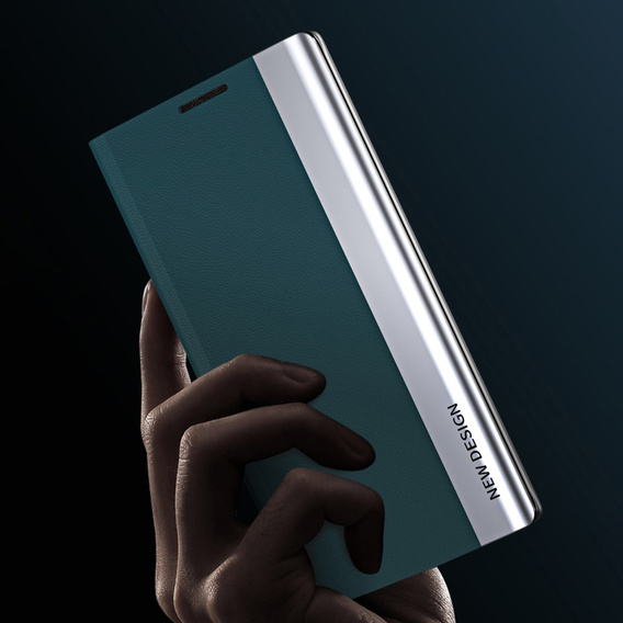 Klapkové puzdro pre Xiaomi Poco X5 Pro 5G / Redmi Note 12 Pro, Side Magnetic, zelený