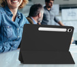 Puzdro pre Samsung Galaxy Tab S10 FE+ Plus, Smartcase s priestorom pre stylus, čierne