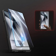 Puzdro pre Samsung Galaxy S25 Ultra, Tongate MECH MagSafe Series, čierne + 9H tvrdené sklo