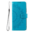 Klapkové puzdro pre Samsung Galaxy A53 5G, Mandala, modré