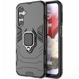 Obal na mobil pre Samsung Galaxy S23 FE, Kickstand Ring, čierne