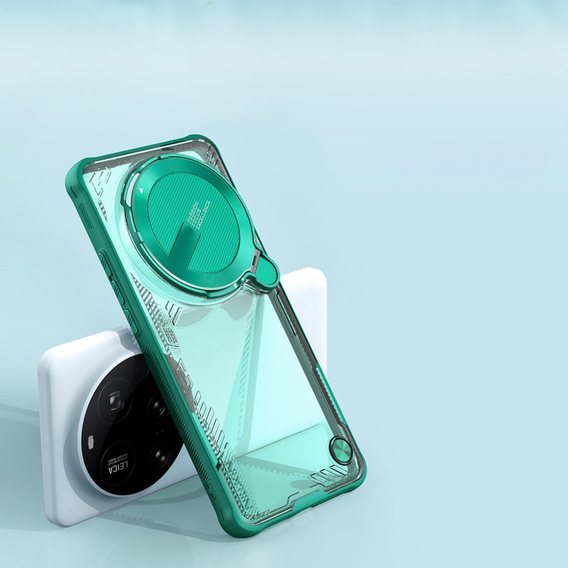 Puzdro pre Xiaomi 15 Ultra, pancierované Nillkin, Icelade Prop, zelený