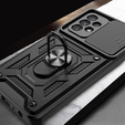 Obal na mobil pre Samsung Galaxy A13 4G, CamShield Slide, čierne
