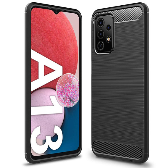 Obal na mobil pre Samsung Galaxy A13 4G, Carbon, čierne