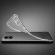 Puzdro MOFI pre Oppo Reno8 T 4G, tenké, priehľadné