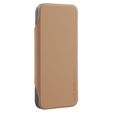 Puzdro X-LEVEL pre iPhone 16 Pro, Magnetic Card Holder, hnedé