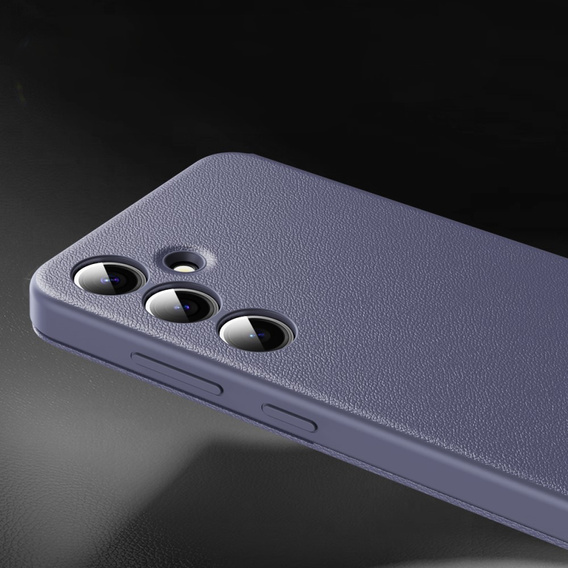 Flipové puzdro pre Samsung Galaxy A55 5G, Smart View Wallet, fialové