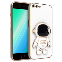 Obal na mobil pre iPhone 7 Plus / 8 Plus, Astronaut, biele