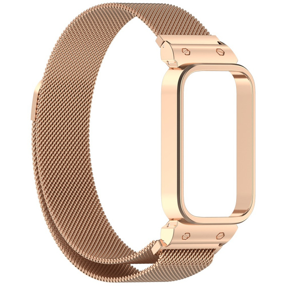 Milánsky náramok pre Samsung Galaxy Fit 3, čierny
