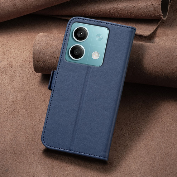 Klapkové puzdro pre Xiaomi Redmi Note 13 5G, BINFEN Wallet, modré