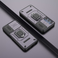 Puzdro pre Samsung Galaxy M34, KickStand Camera Lens, fialové