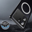 Ochranné puzdro na fotoaparát pre Xiaomi 13T / 13T Pro, CamShield MagSafe, transparentné / čierne