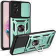 Obal na mobil pre Xiaomi Redmi Note 12S 4G, CamShield Slide, zelené
