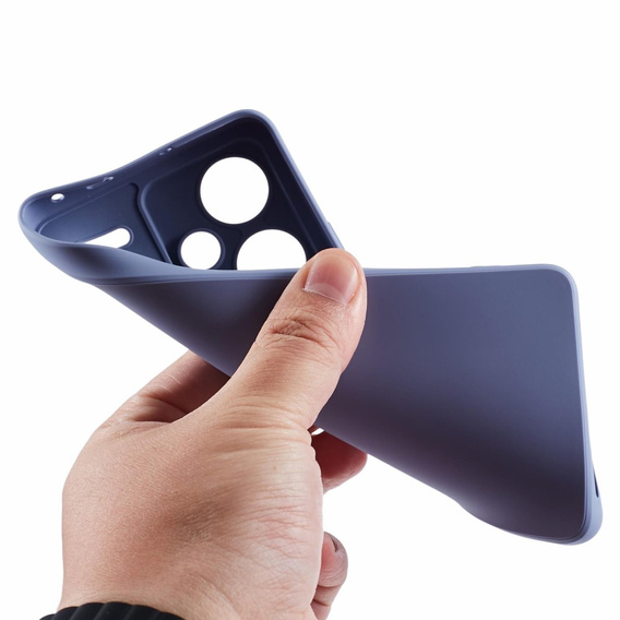 Obal na mobil pre Xiaomi Redmi Note 13 Pro+, Silicone Lite, fialové