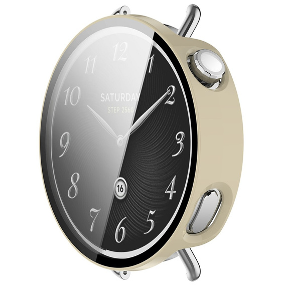 Puzdro 2 v 1 + tvrdené sklo pre hodinky Xiaomi Watch S4 41 mm