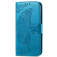 Klapkové puzdro pre Samsung Galaxy A05s, Butterfly, modré