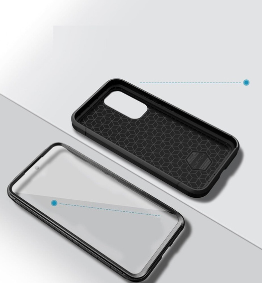 Obal na mobil pre Samsung Galaxy A54 5G, Suritch Basic, čierne