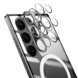 Ochranné puzdro na fotoaparát pre Samsung Galaxy S22 Ultra, CamShield MagSafe, transparentné / čierne