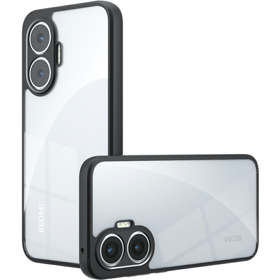 Fusion Hybrid transparentné puzdro pre Xiaomi Poco F7 5G