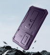 Obrnené puzdro pre Samsung Galaxy A36 5G, Dexnor Full Body (Two Frames), fialové