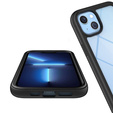 Puzdro pre iPhone 14 Plus, Shockproof, s fóliou, modré