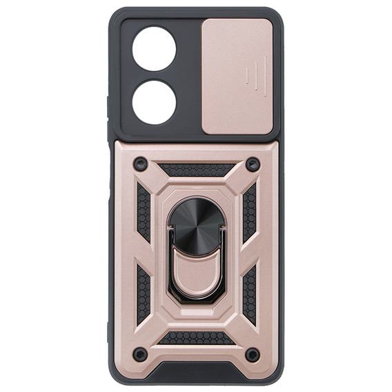 Obal na mobil pre Oppo A38 4G / Oppo A18 4G, CamShield Slide, ružové rose gold
