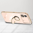 Obal na mobil pre Xiaomi Poco M4 Pro 4G, Electro Ring, ružové