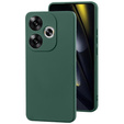 Obal na mobil pre Xiaomi Poco F6, Silicone Lite, zelený