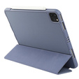 Puzdro pre iPad Pro 11 2021/2022, Smartcase s priestorom pre stylus, fialové