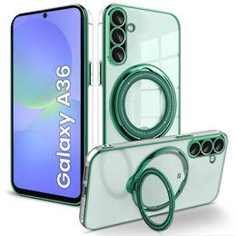 Magnetické puzdro pre Samsung Galaxy A36 5G, pre MagSafe, zelený