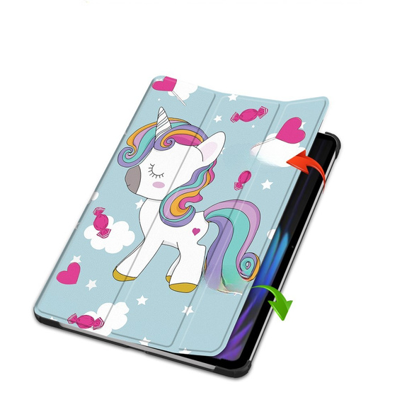 Puzdro pre Xiaomi Pad 7 / 7 Pro, Smartcase, unicorn