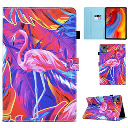 Puzdro pre Lenovo Tab M11, s chlopňou, flamingo