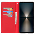 Kožené puzdro pre Sony Xperia 1 VI, ERBORD Grain Leather, čierne