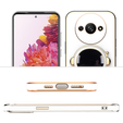 Obal na mobil pre Xiaomi Redmi A3, Astronaut, biele