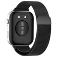 Milánsky náramok pre Huawei Watch Fit 4 / 4 Pro / 3, čierny