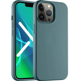 Obal na mobil pre iPhone 14 Pro, Silicone Lite, zelený