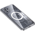 Puzdro pre telefón Nothing Phone 2, Fusion Hybrid Case, pre MagSafe, priehľadné
